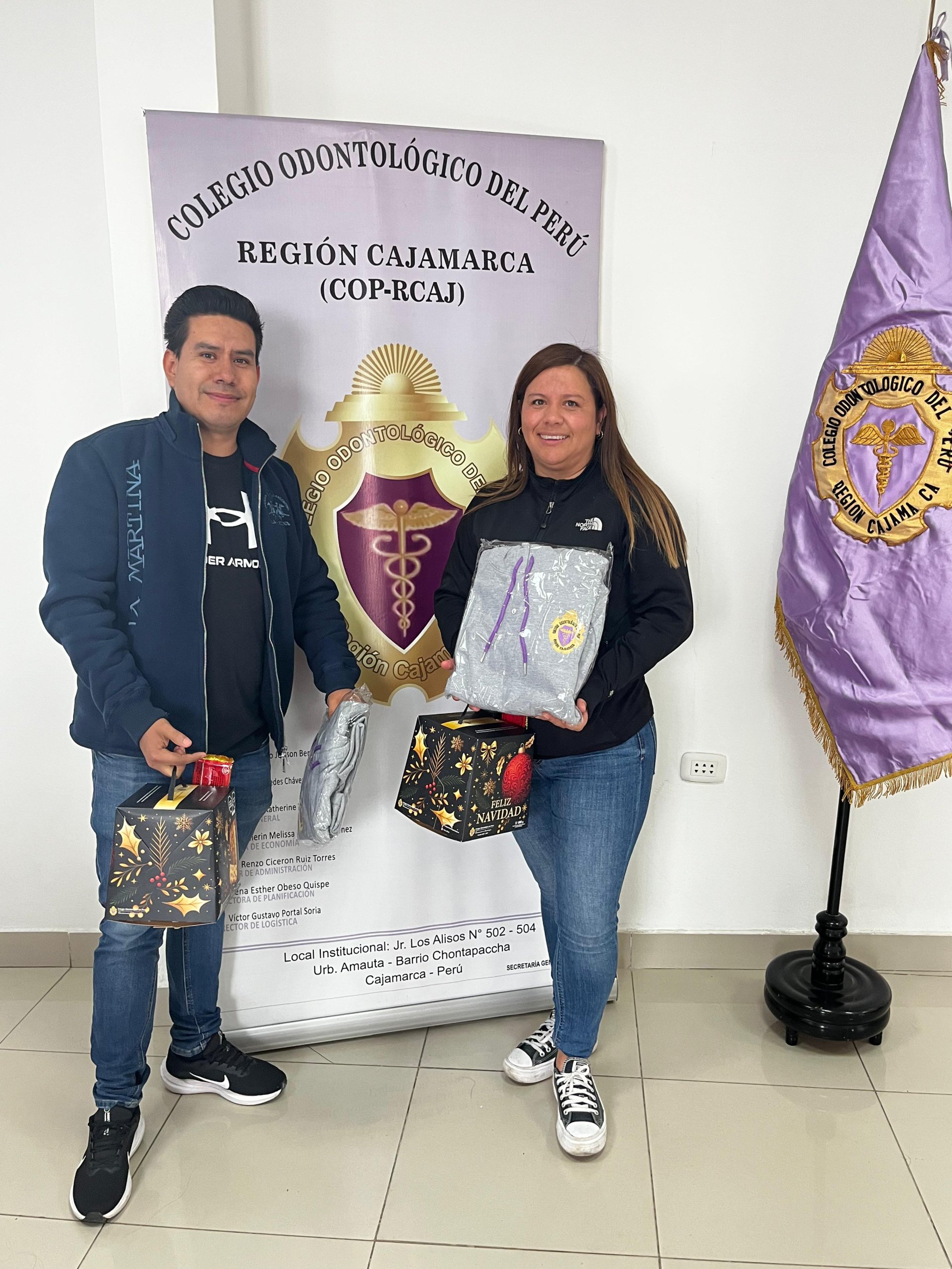 Primeras entregas de canastas navideñas
