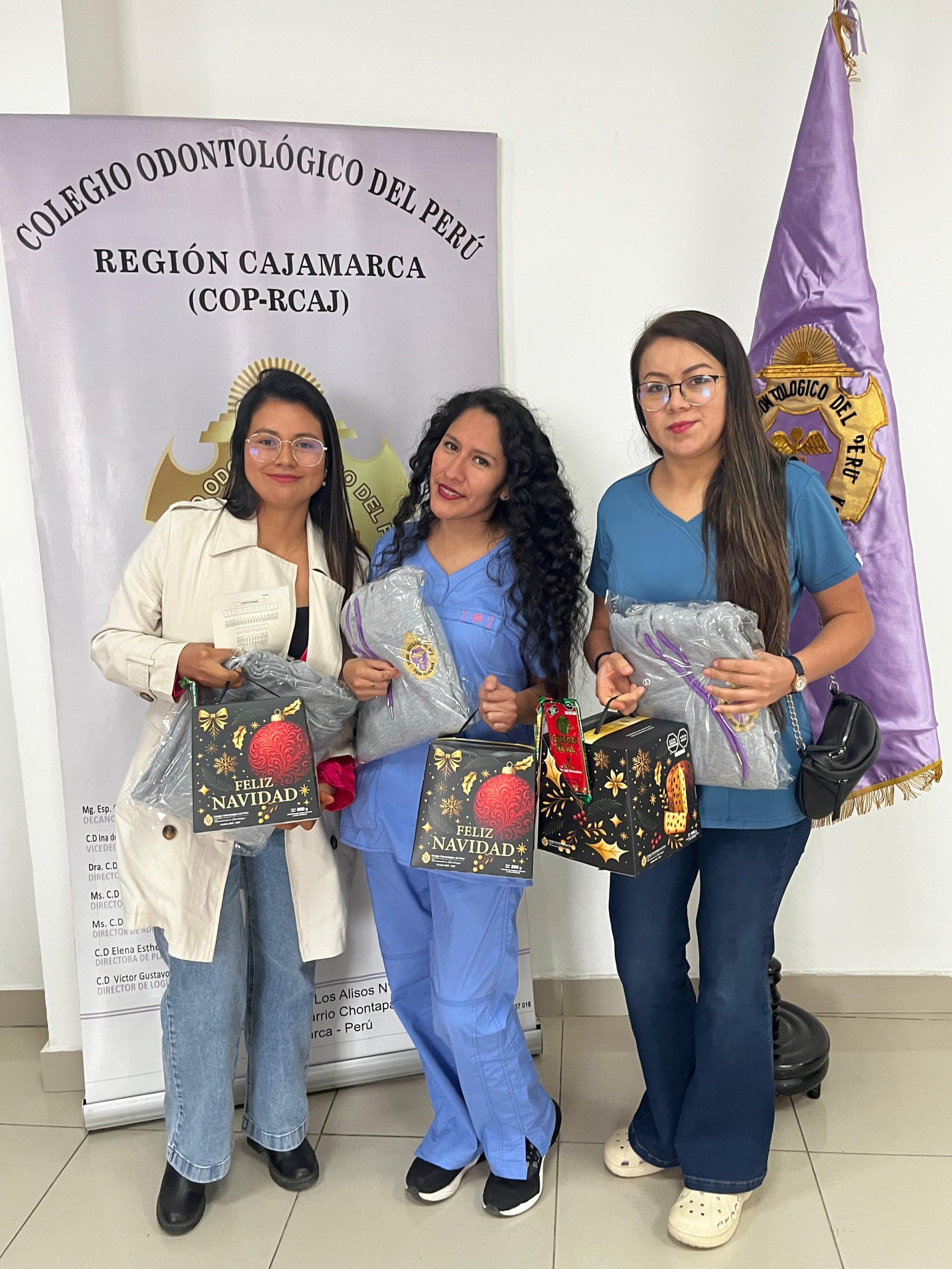 Primeras entregas de canastas navideñas