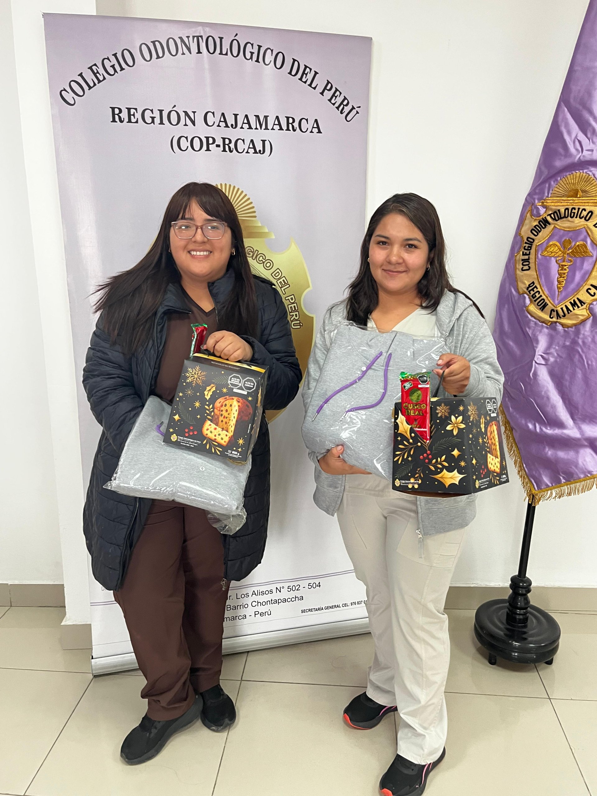 Primeras entregas de canastas navideñas